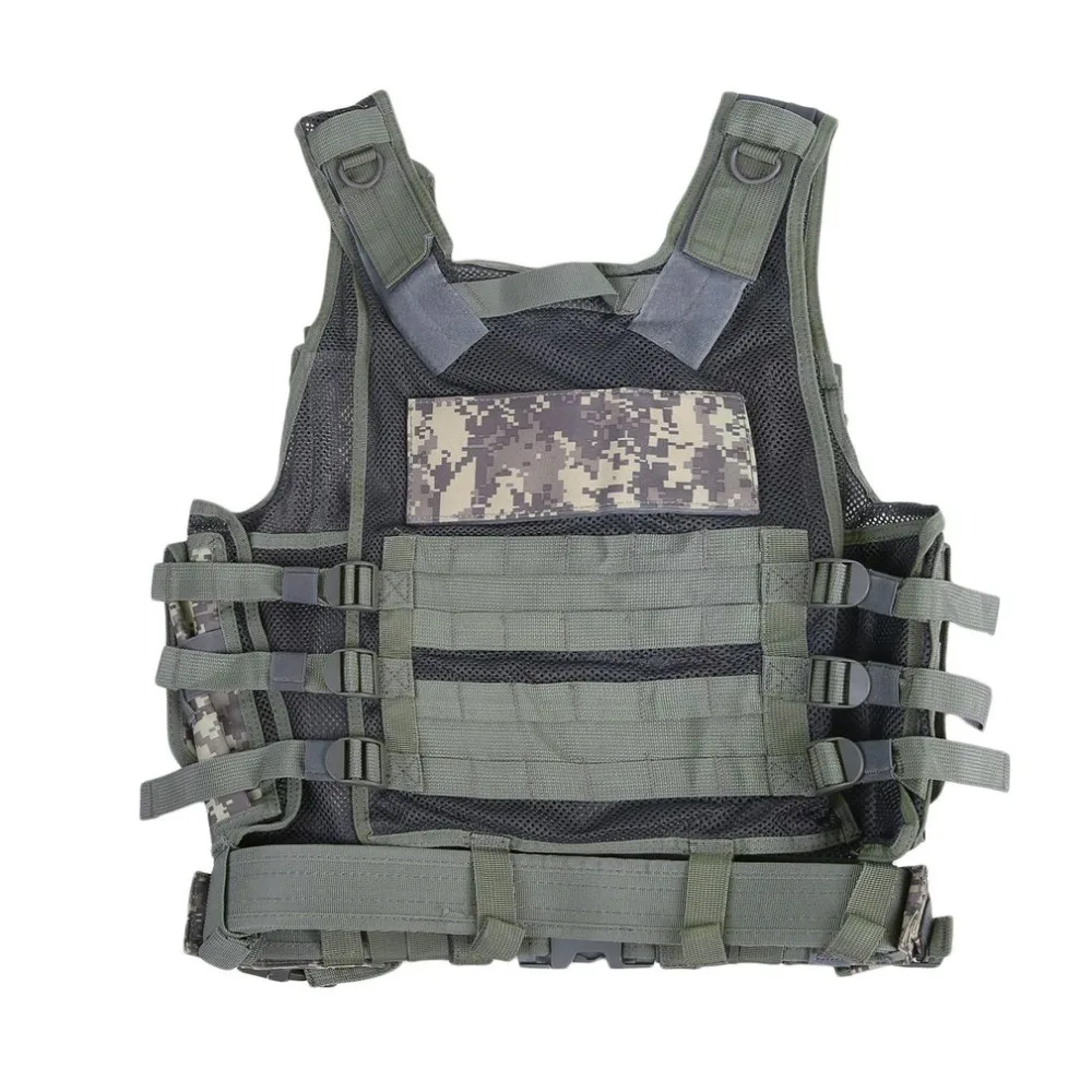 Men's Military Tactical Vest Military Molle Combat Assault Plate Carrier Vest CS Outdoor Clothing Hunting Vest