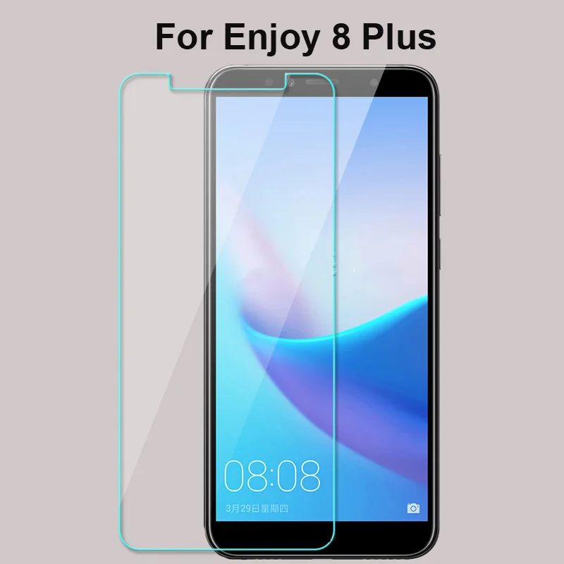 

Закаленное стекло для Huawei Enjoy 8 Plus FLA-AL10, защитная пленка для экрана, стекло для Enjoy 8 Plus 8 Plus, жесткая Защитная стеклянная крышка