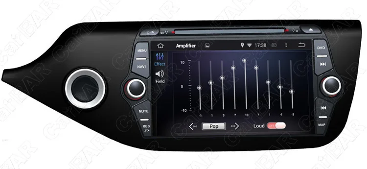 C100 Android 8 0 автомобильный DVD gps Радио Аудио навигации плеер для Kia Ceed 2014 с SD USB IPOD Wi Fi