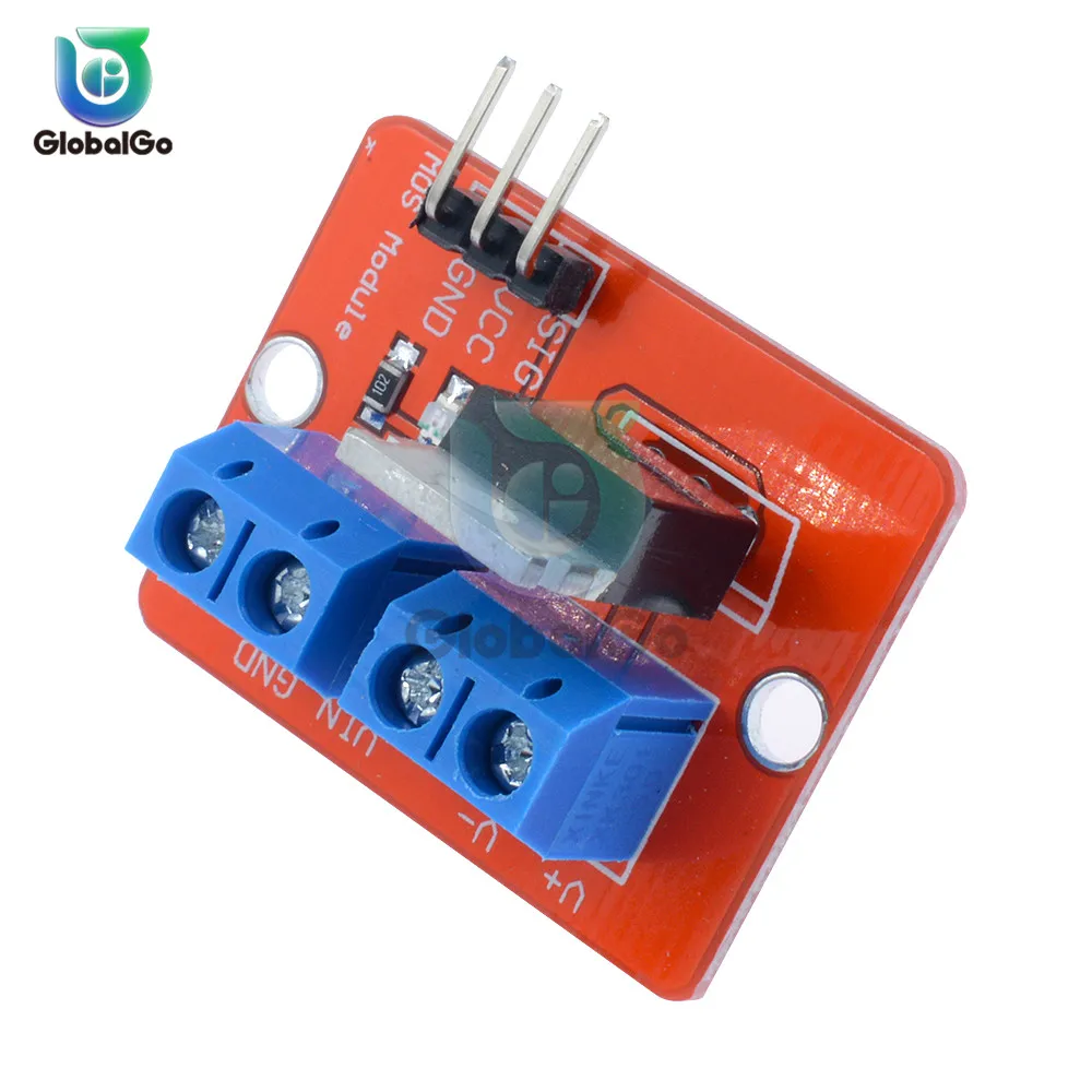 IRF520-MOSFET 0-24 в топ Mosfet Кнопка IRF520 драйвер MOS модуль для Arduino MCU ARM для Raspberry pi PWM затемняющий светодиодный