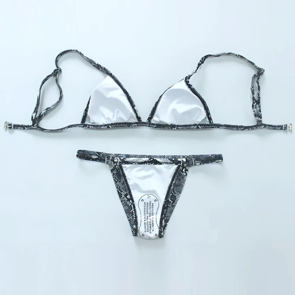 Модель 2019 Женский бразильский купальник бикини купальные костюмы с животным