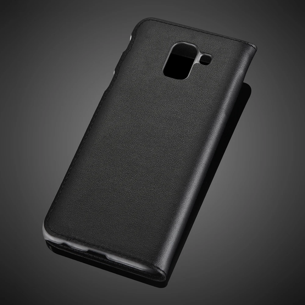 Hot Selling View Window PU Leather Case For Samsung Galaxy J6 2018 & J7 Flip cell phone Cases | Мобильные телефоны и