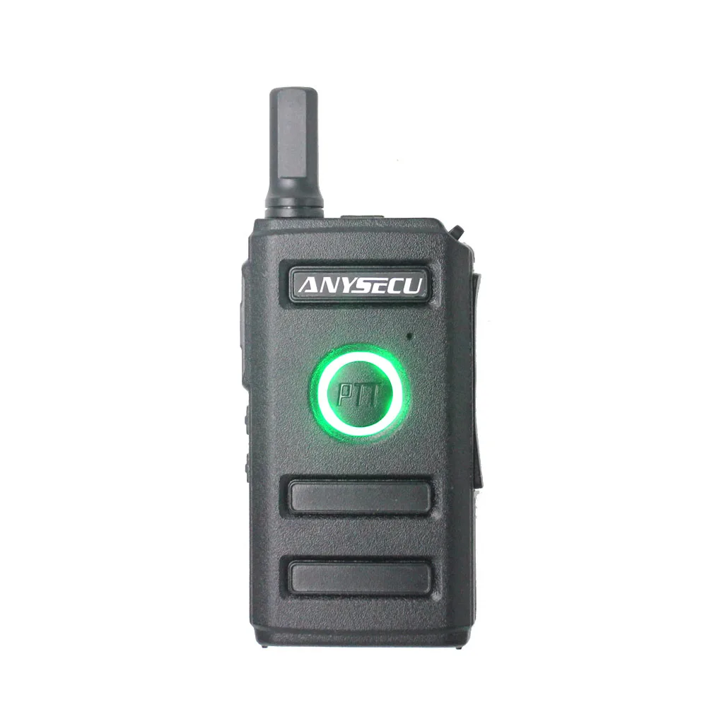 Ультратонкая мини рация ANYSECU MINI 2 двойная PTT UHF 400 470 МГц 16 каналов аккумулятор 1500
