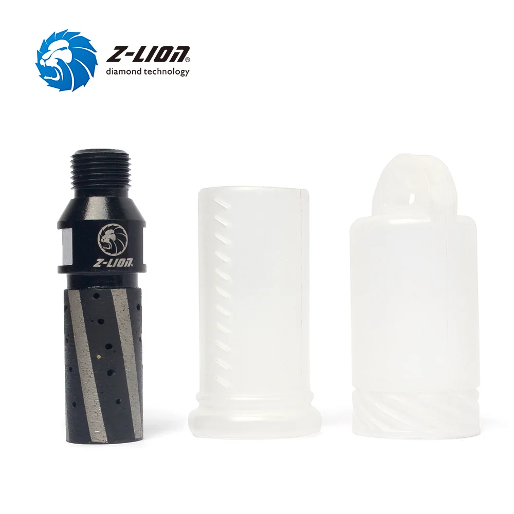 Z-LION Алмазная фреза с ЧПУ D25* 45T* 1/" газовая Смола заполненная Алмазная фреза для резки земной раковины гранит Stione