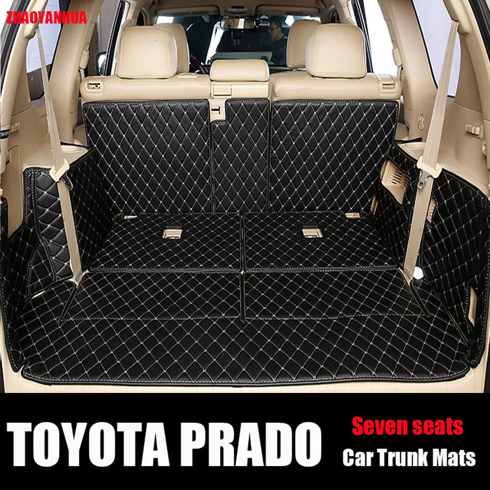 Автомобильный коврик для багажника ZHAOYANHUA под заказ грузового автомобиля toyota prado