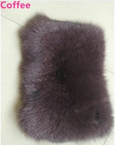 Brown FURSARCAR новая куртка из натурального меха женская зимняя шуба из лисьего меха Роскошная теплая Модная саржевая дизайнерская короткая подлинный натуральных мех куртка - Цвет: Brown
