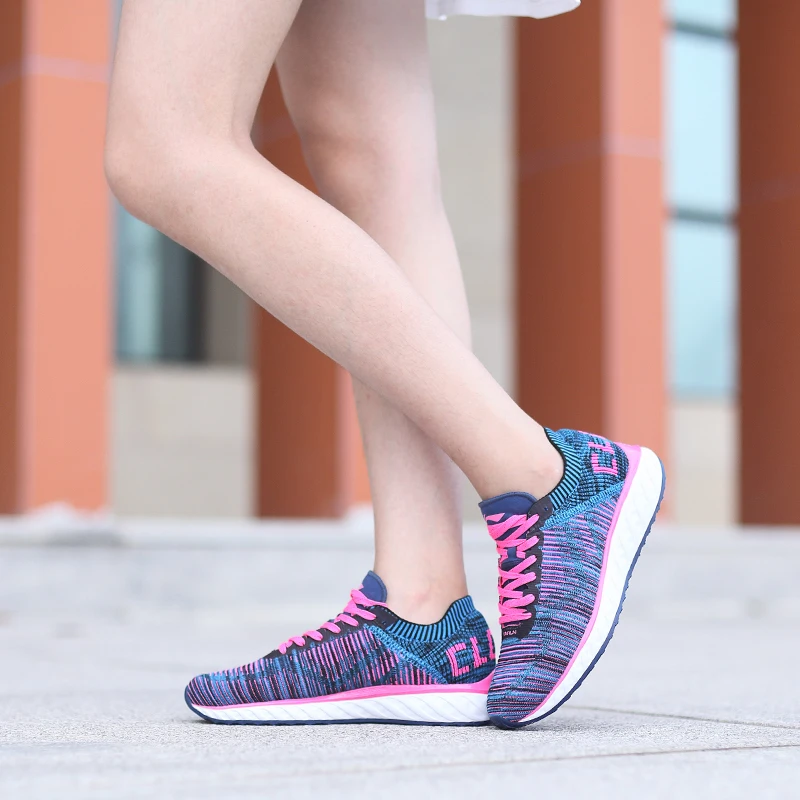 Li-Ning/женские профессиональные кроссовки LN Cloud IV; кроссовки с дышащей подкладкой; спортивная обувь из монопряжи; ARHM034 XYP542