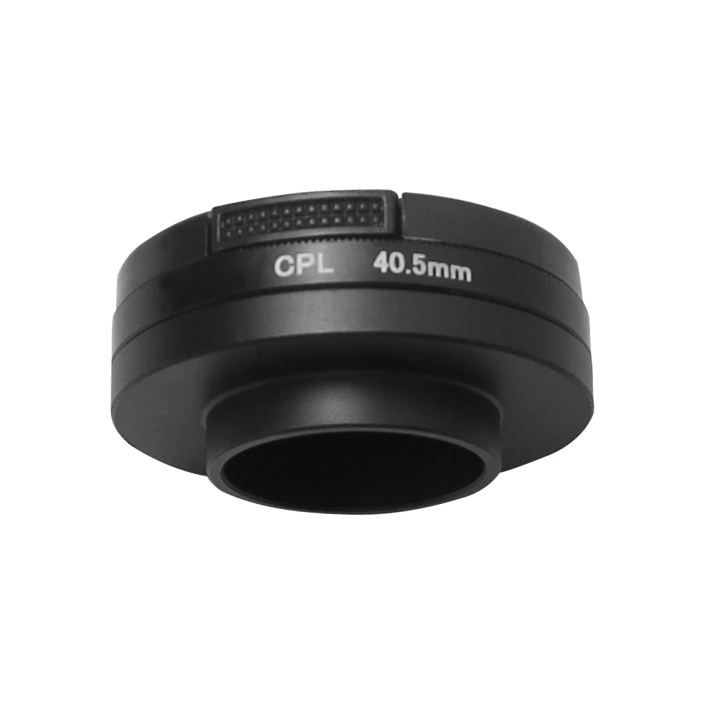 40 5 мм интегральный CPL фильтр для GoPro Hero 4 3 + черная Серебристая камера с защитная