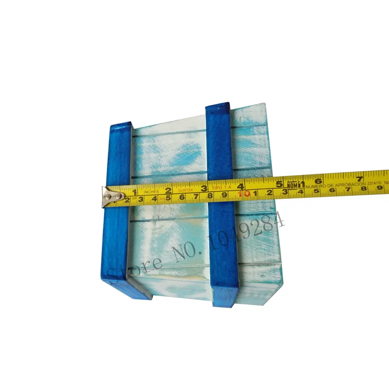 Товары для сада квадратная форма горшок Деревянный милый мяса цветочный