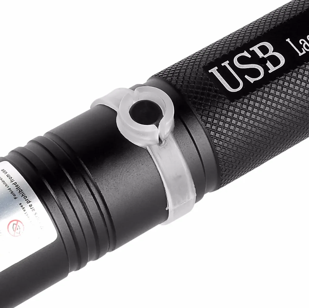 Лазерная указка с USB зарядкой 303 Высокая мощность 5 мВт зеленая лазерная ручка в