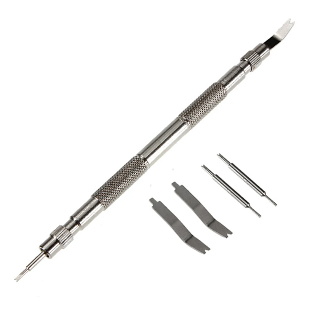 5 Pieces Stainless Steel Watch Repair Tool Kit Spring Bar for Band Replacement Наручные часы