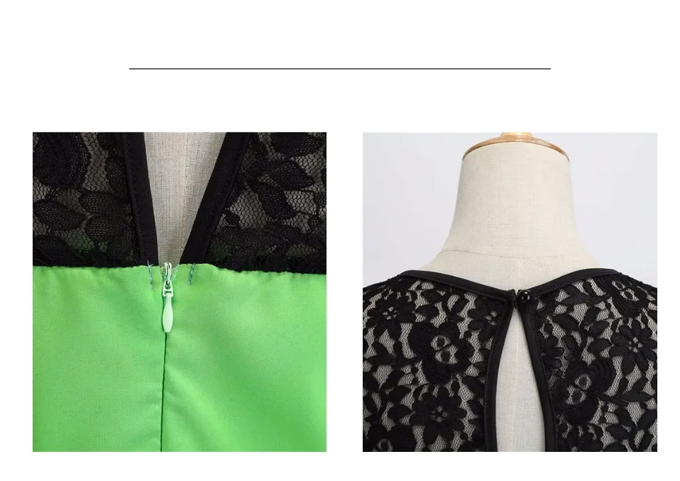 Летнее кружевное платье для девочек; Robe Femme Для женщин элегантные Винтаж вечерние платье Повседневное женские офисные рабочие трапециевидной формы миди платье размера плюс