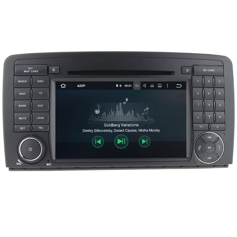 PX6 IPS Octa Core Android 10 автомобильный DVD для Mercedes Benz AMG/R Class W251 R280 R300 R320 R350 GPS Радио стерео 4