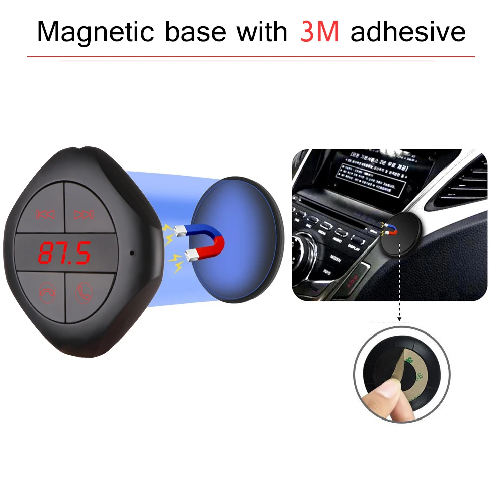 ONEVER 6 в 1 Hands Free беспроводной Bluetooth fm-передатчик модулятор автомобиля MP3 плеер TF/памяти SD карты USB ЖК-автомобиль аксессуары автомагнитола fm трансмиттер mp3 плеер car-styling фм модулятор