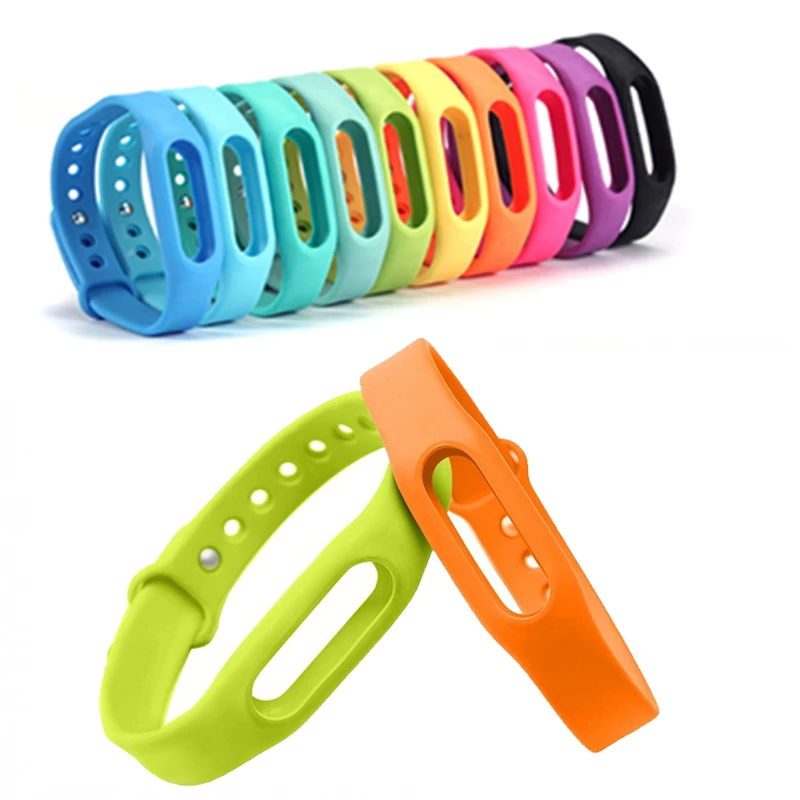 Силиконовый ремешок для браслета MOONBIFFY Xiaomi Miband 1 1S mi band 1|Браслеты с голограммой| |