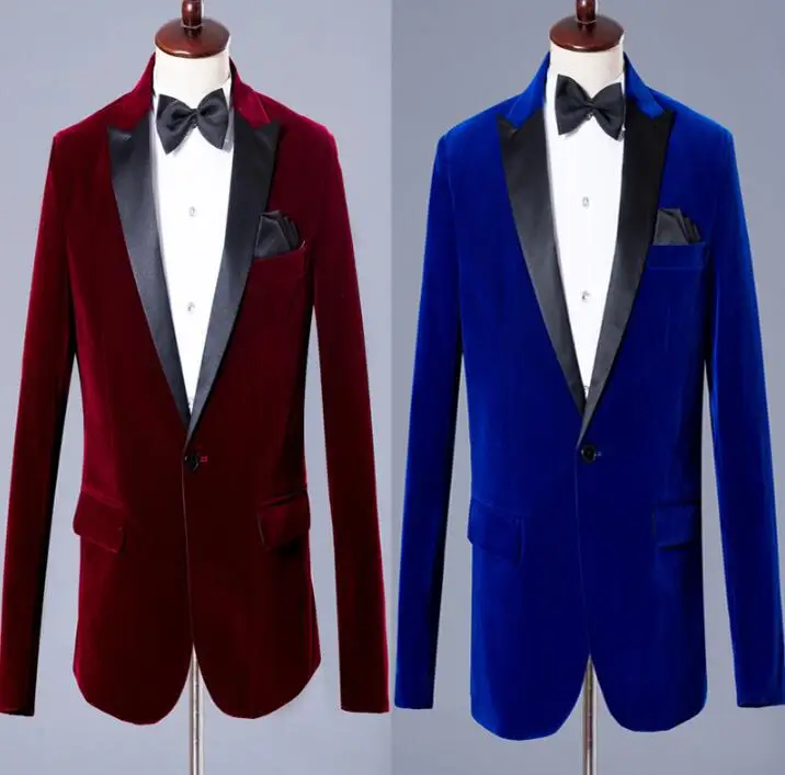 Chorus mariage groom wedding suits for men blazer boys prom suits fashion slim masculino latest coat pant designs commercial