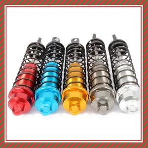 Регулируемый масляный амортизатор RCAWD, алюминиевый амортизатор 140 мм для радиоуправляемого автомобиля 18, багги, грузовика, гусеничного трактора, обновленные запчасти HSP HPI