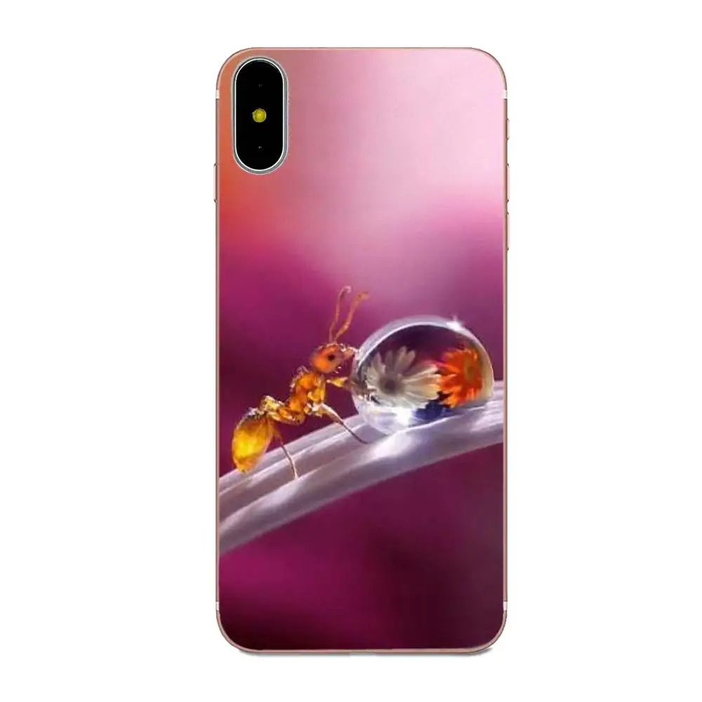 Мягкий чехол из ТПУ с милыми животными и насекомыми для Xiaomi Redmi Note 2 3 3S 4 4A 4X 5 5A 6 6A Pro