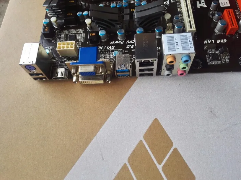 Б/у, BIOSTAR TZ77A оригинальная материнская плата Intel Z77 LGA 1155 DDR3 32G SATA3 USB3.0 ATX