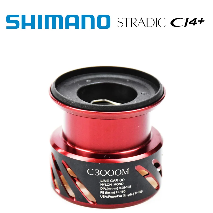 100% Orinigal SHIMANO STRADIC CI4 + Катушка 2000 S 2500 3000 M 4000 катушка|Рыболовные катушки| |
