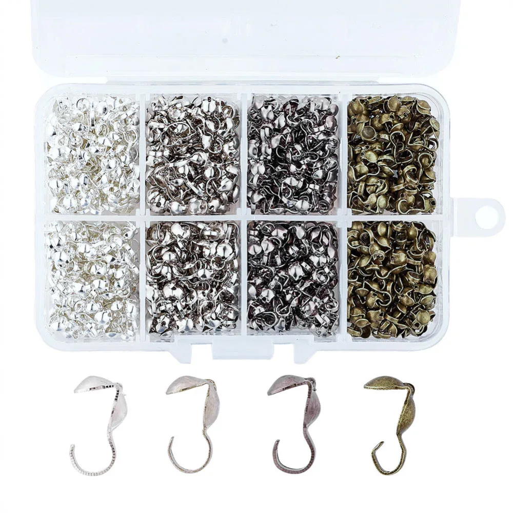 

Прибл. 1000 шт./корт. 9x3 мм железные наконечники для бусин, узлы смешанных цветов, Платиновый цвет, искусственная Металлическая рукоятка, внутр...