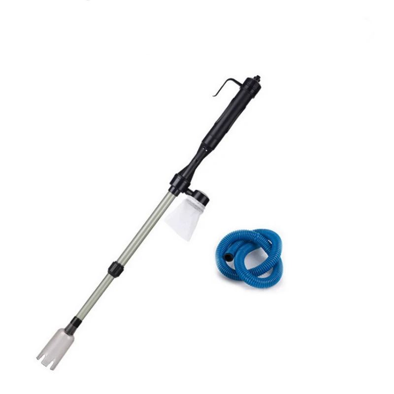 Glass Aquarium Electric Syphon Bottle Sand Washing Auto Fish Tank Vacuum Gravel Water Changer Filter Cleaner Washer | Дом и сад