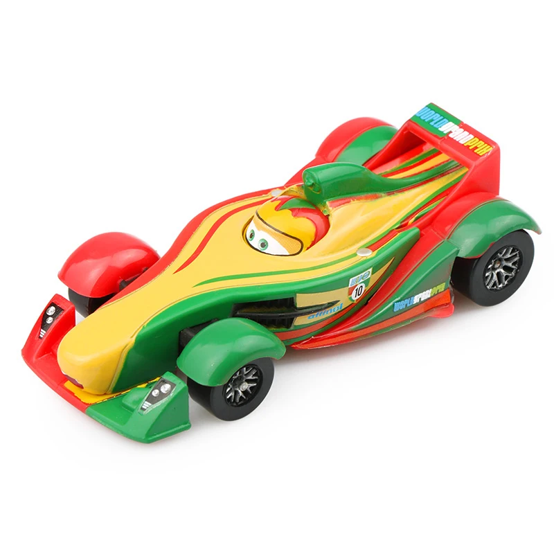 Дисней Pixar Тачки 2 3 Молния Маккуин Франческо водитель Гоночная машина литой Сплав