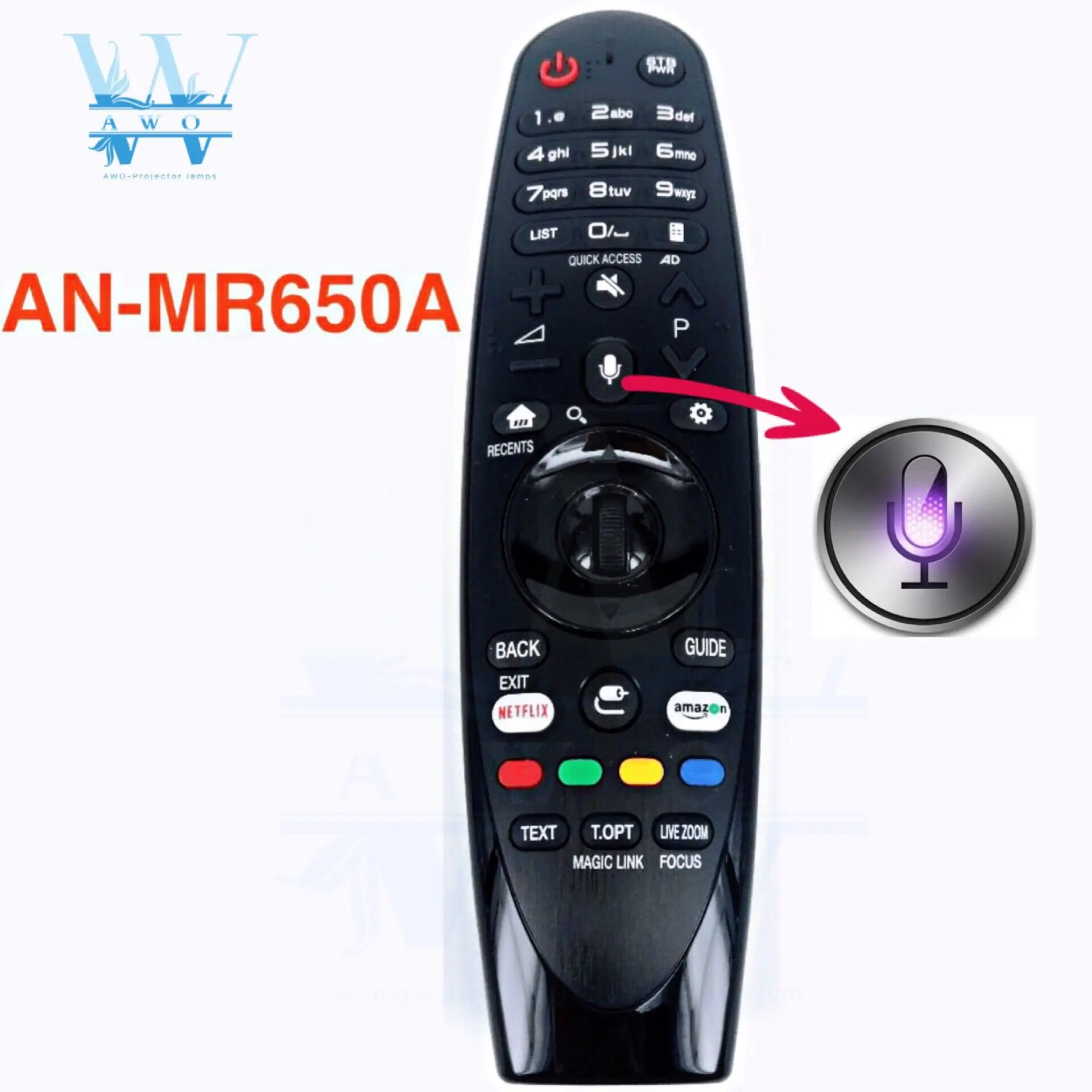 AWO 1 шт. новый оригинальный AN MR650A для LG Magic пульт дистанционного управления с