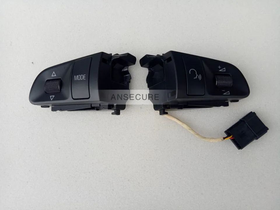 Пара многофункциональной кнопки рулевого колеса переключатель 4 спиц для audi A3 A4 B7