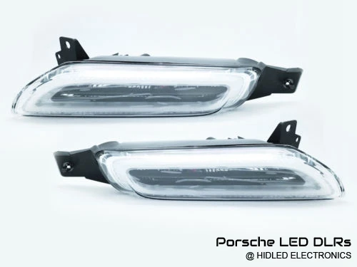 Для 2009 2012 Porsche Panamera MK1 Turbo GTS DRLs светодиодные дневные ходовые огни|Передние LED-фары