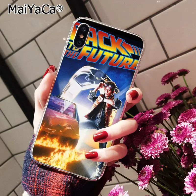 Чехол для телефона MaiYaCa с задней частью в будущем delean Time Machine для iphone 11 Pro 11Pro Max 5 5Sx 6 7plus 8 8Plus X XS MAX XR