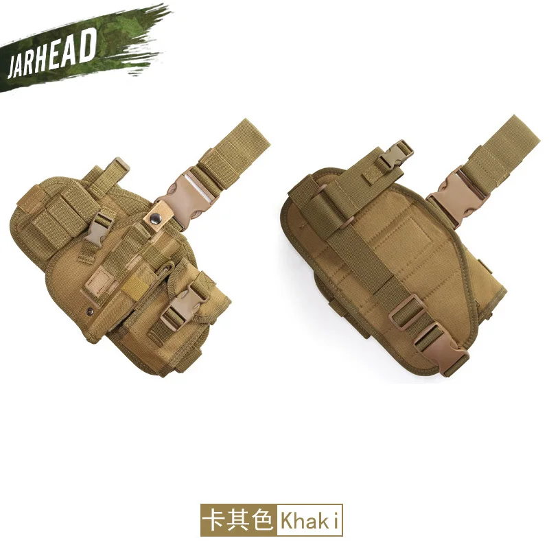 Hand Gun Holster Tactical Holster Combination Drop Leg Pistol Gun Holster for GL 17 M9 1911 M9A1 SP2022 P228 P229 P226 PPK USP - Цвет: TAN