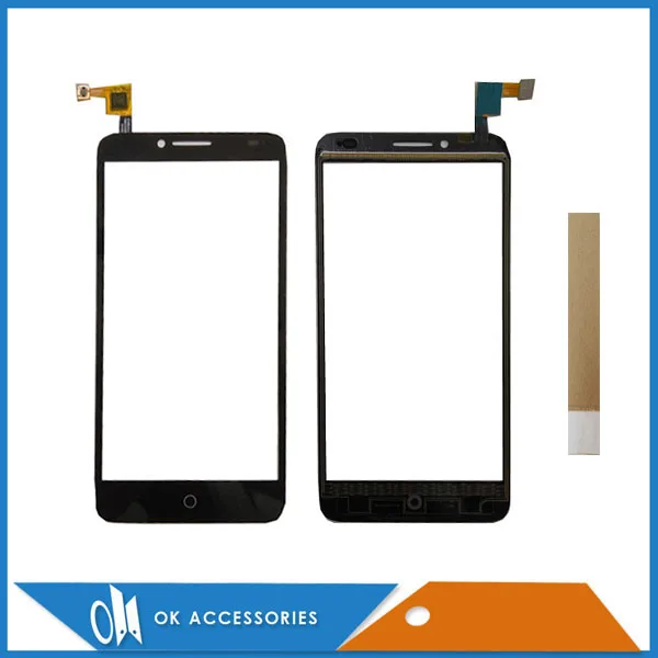 Черно-белый цвет для Alcatel One Touch Fierce XL OT5054 5054 5054D 5054N сенсорный экран дигитайзер с