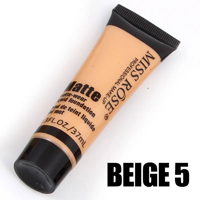 Miss Rose Профессиональный тональный крем жидкий матовый макияж водонепроницаемый консилер для лица основа косметика для ремонта лица макияж TSLM1