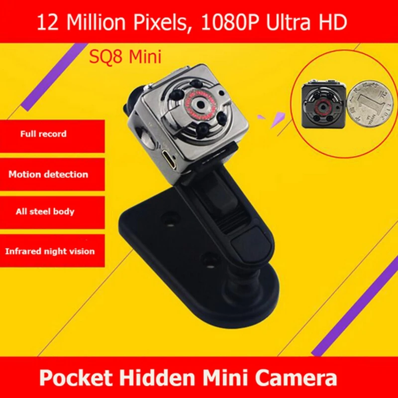 

SQ8 Mini DV Camera Motion Sensor HD 1080P Full HD Mini DVR 720P Micro Camera Digital DVR Mini Camcorder Camara sq8 mini camera