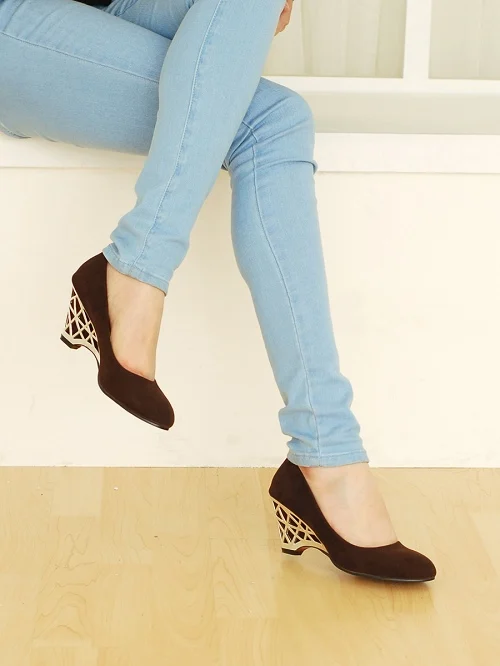 Обувь больших размеров Дамская обувь Женственные туфли Zapatos Mujer Свадебные туфли на высоком каблуке chaussure femme Туфли на высоком каблуке с красной подошвой 1–9