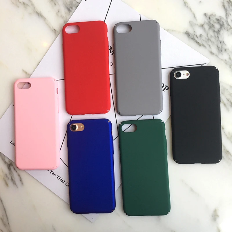 Napeyin Роскошные Ultra Slim Case для iPhone 7 Чехол 6 S Plus Красочные Матовый Жесткий Скраб