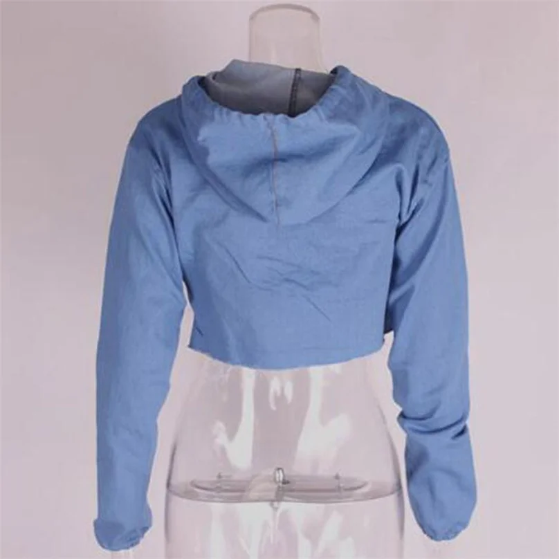 Для женщин модные Повседневное свободные панк с капюшоном Толстовка длинным