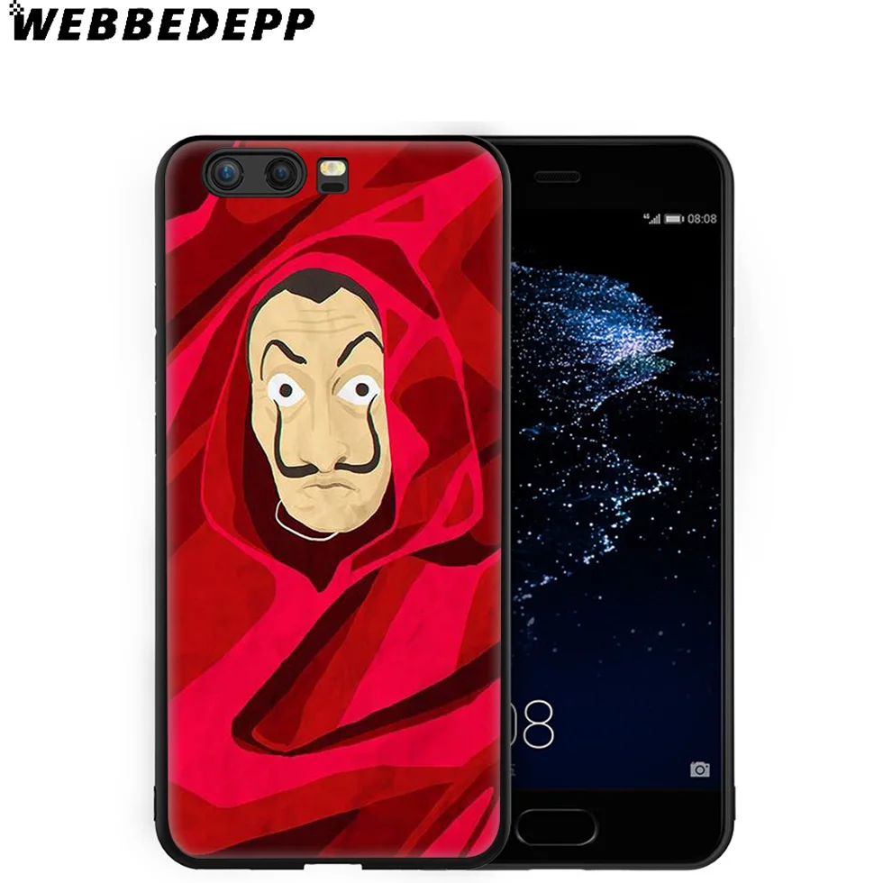 Money Heist La Casa De Papel Soft Case for Huawei P8 P9 P10 P20 P30 Lite Pro P Smart Z Plus 2019 Y6 Prime 2018 2017 Mini |