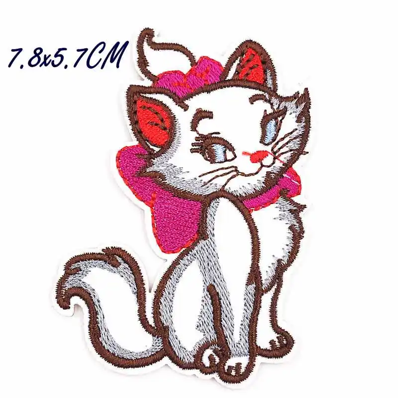 1 шт. Marie cat железная вышитая одежда мультяшный патч для девочек сделай сам значки