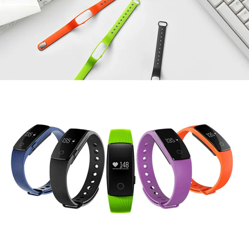 Фитнес браслет сердечного ритма Мониторы пульсометр умные часы трекер Smart Band