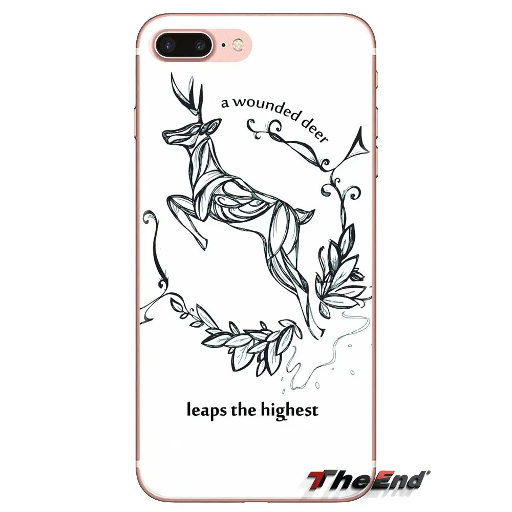 Прозрачные чехлы из ТПУ с рисунком оленя для Samsung Galaxy J1 J2 J3 J4 J5 J6 J7 J8 Plus 2018 Prime 2015 2016