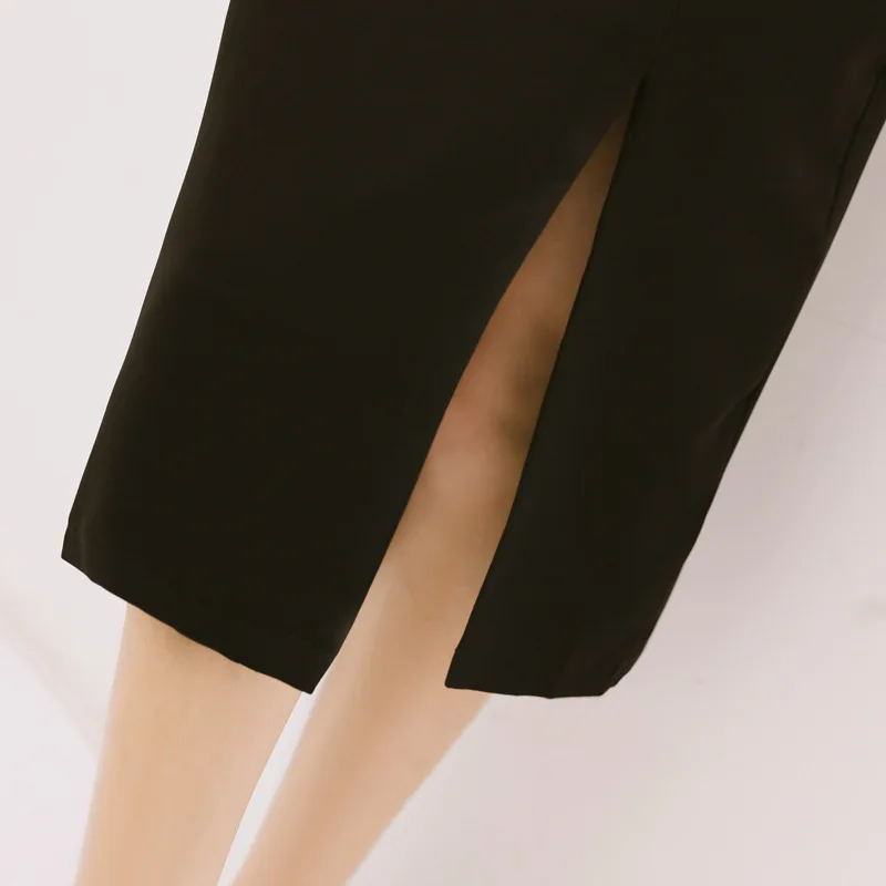 2018 летнее кружевное лоскутное платье-футляр женское черное платье без рукавов с