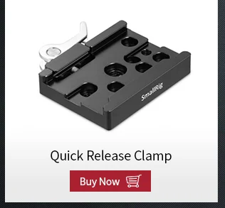 SmallRig Arca Стиль Quick Release зажим и пластина(Arca-type совместимый) для DSLR камеры клетка/штативы-2144