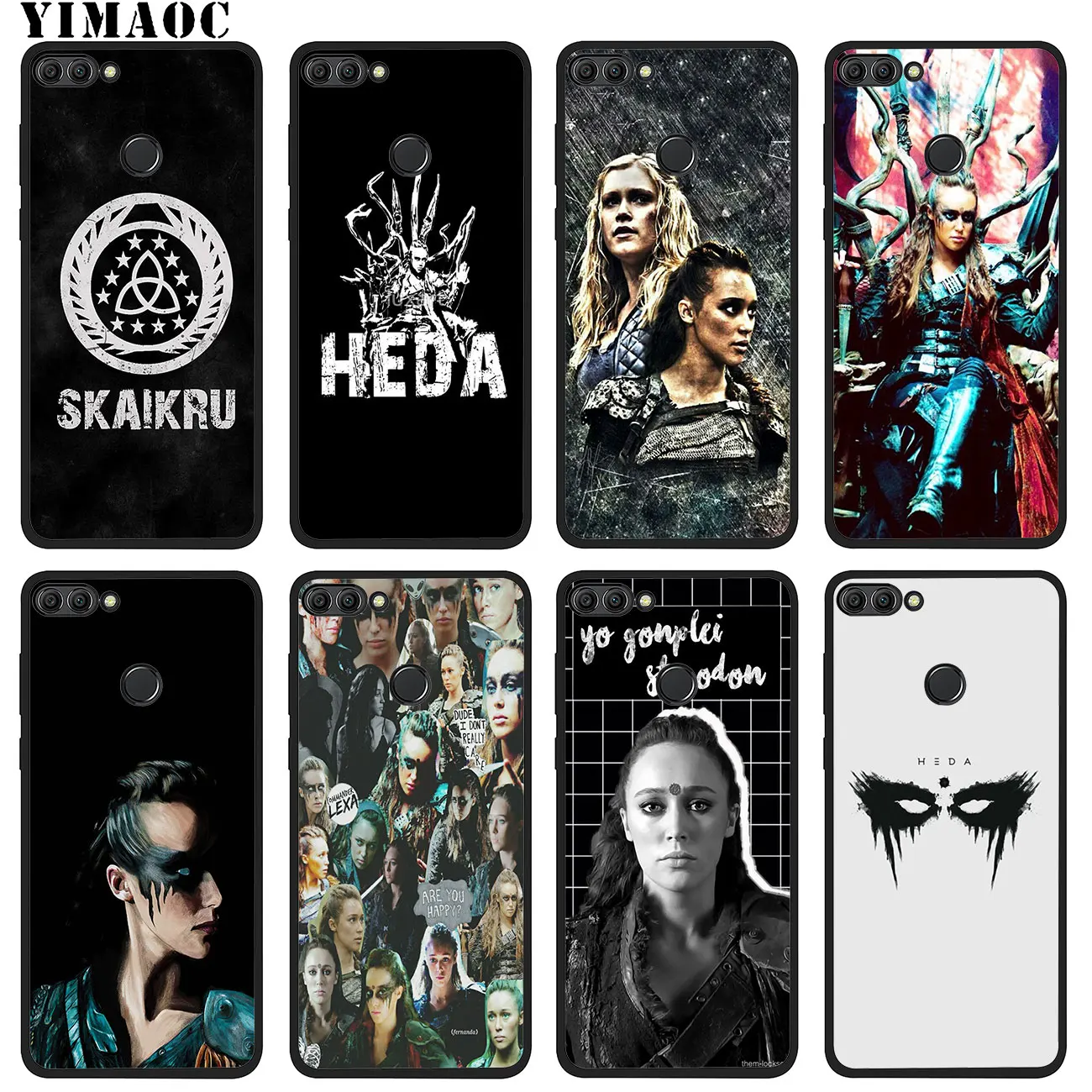 Мягкий силиконовый чехол YIMAOC Heda Lexa The 100 для ТВ шоу Huawei Honor 20 Pro 8C 8X 8 9 9X 10 Lite 7X 7A