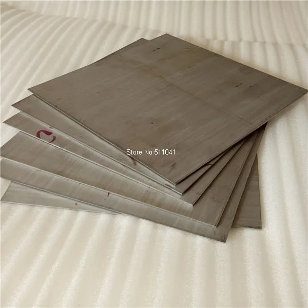 3pcs Ti Titan Titanium sheet 1.5mm 2mm and 3mm in sizes of 200x300mm titanium plate free shipping Обустройство дома