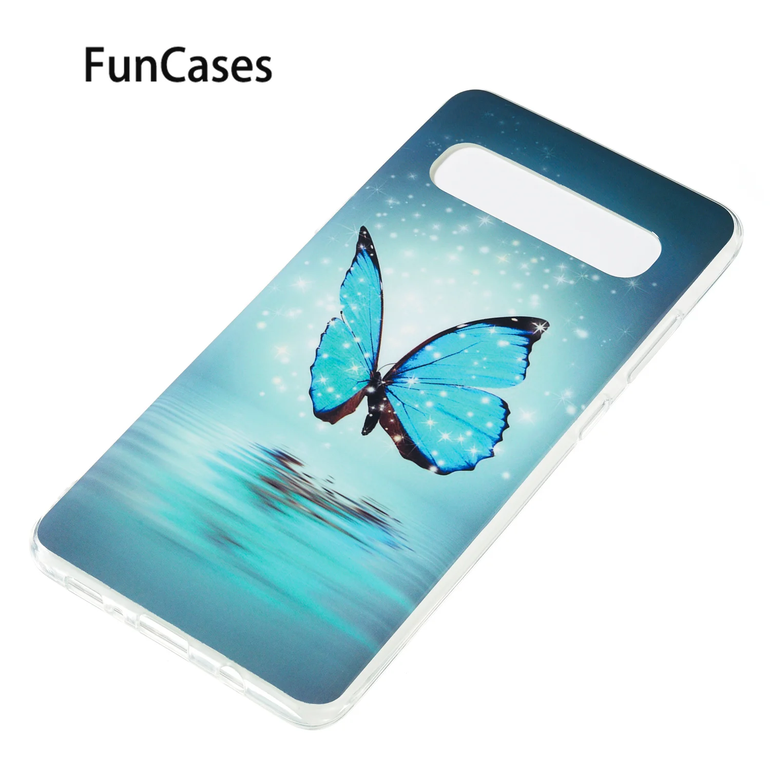 Мягкий ТПУ защитный чехол с совой для capinha samsung S10 5G защита телефона фламинго Galaxy