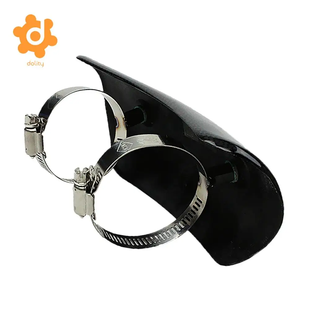 Мотоциклетная крышка глушителя из углеродного волокна защита от тепла|motorcycle exhaust