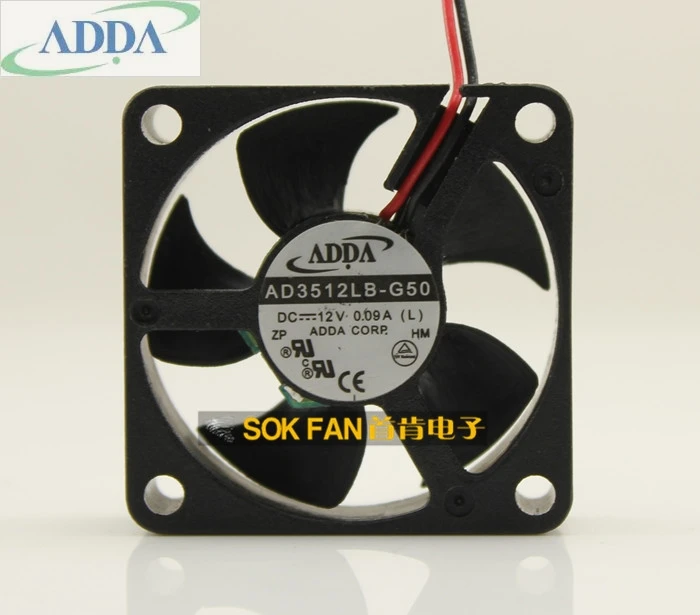 AD3512LB G50 для ADDA 35*35*10 мм 3 5 см 35 3510 12 В 0.09A шарикоподшипник тихий вентилятор|bearing|bearing