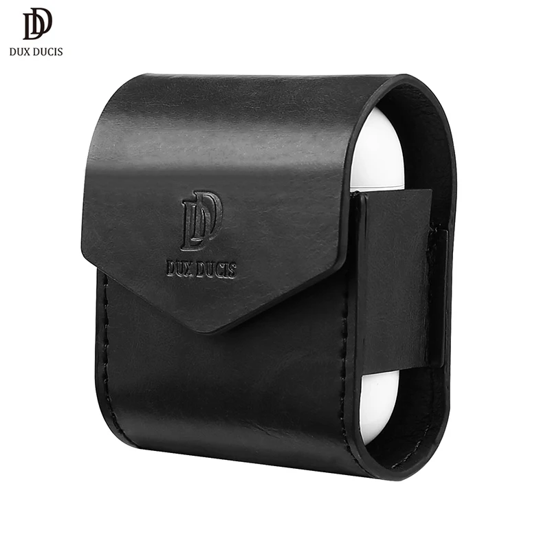 Чехол DUX DUCIS для Apple AirPods роскошный чехол из искусственной кожи Магнитный Airpods Air pods